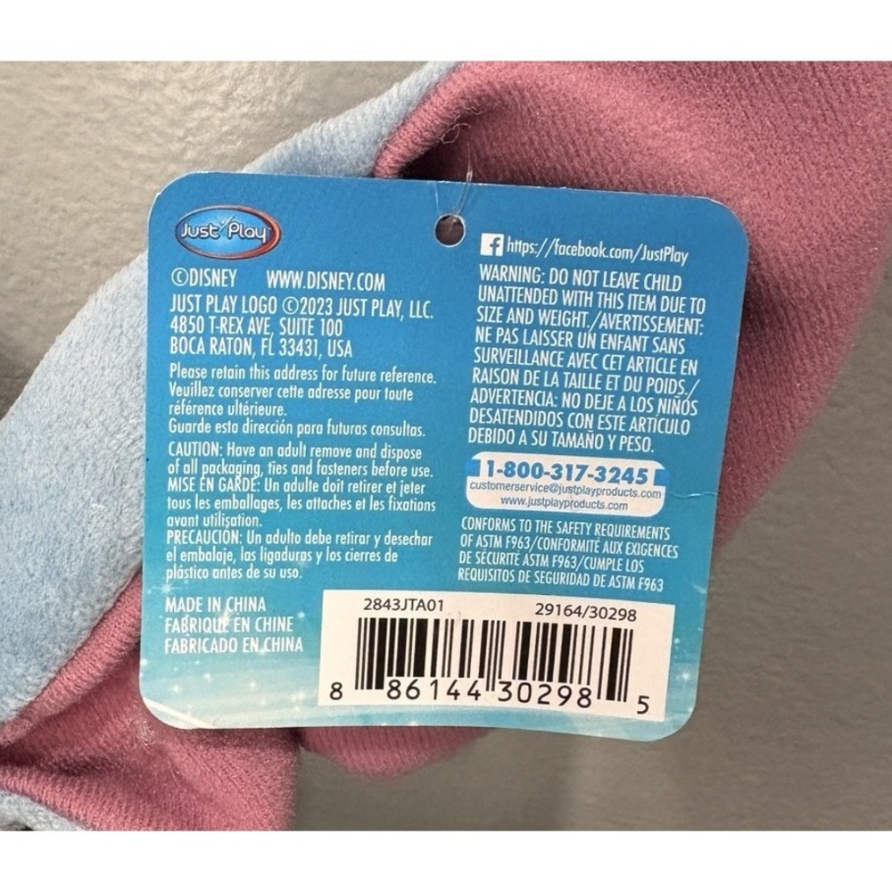 Disney 12" Lilo And Stitch Plush Toy Stitch Stuffed Animal New With‎ Tags - Picture 6 of 12